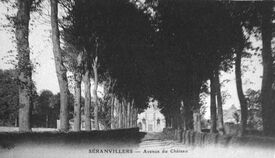 Avenue du château à Séranvillers